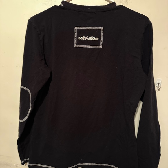 BRP Ski-Doo Skiing Base Layer Shirt Men’s Large Black - Picture 1 of 7